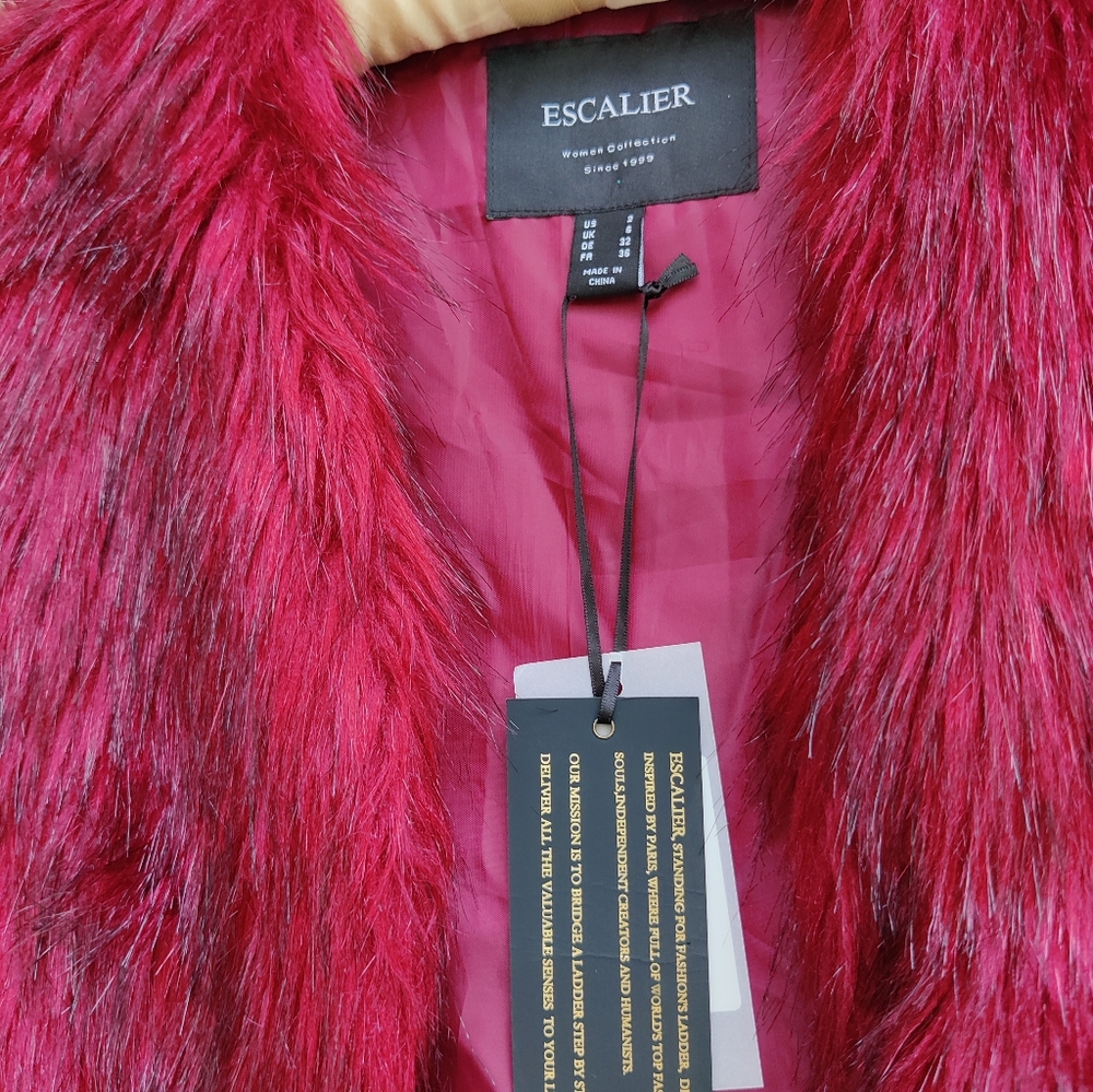Escalier faux fur vest - Picture 4 of 7